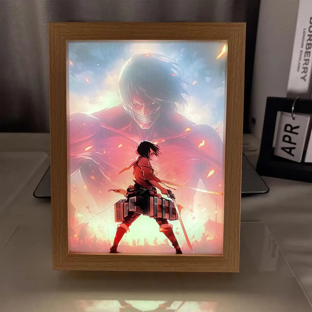 Anime Attack On Titan Led Light Painting